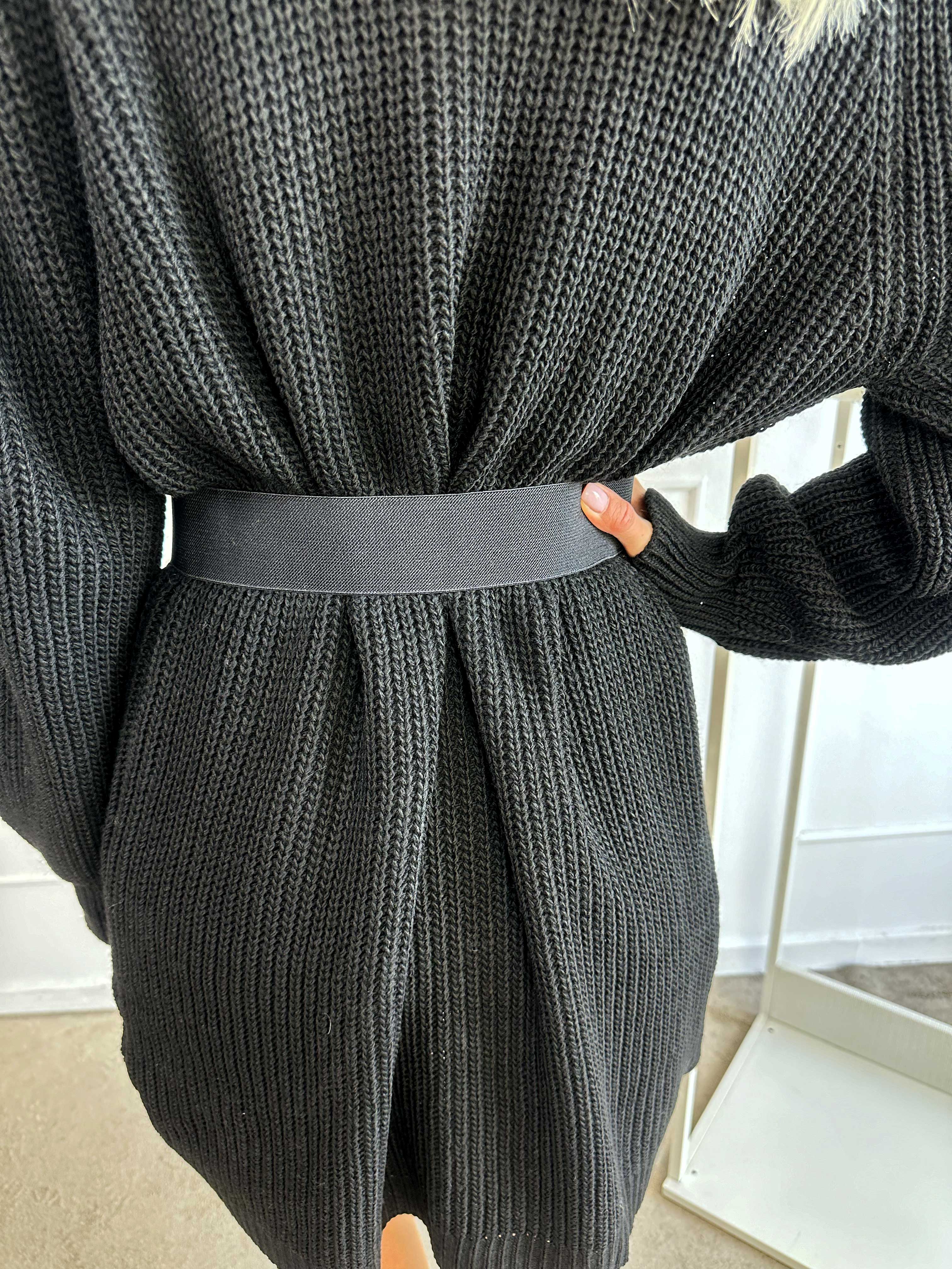 Lidija - Sødt elastisk bælte med hjertespænde